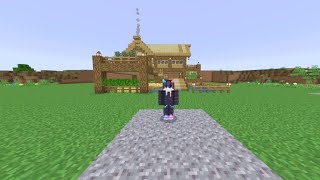 СЕГОДНЯ Я ПОСТРОИЛ СТАРТОВЫЙ ДОМ С ОГОРОДОМ МАЙНКРАФТ | Minecraft Манвел
