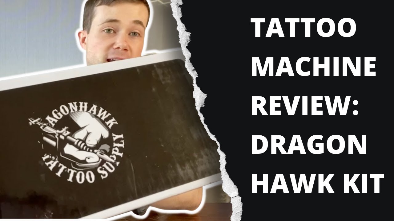 Dragonhawk Hot Complete Coil Tattoo Gun Kit Instruction  Starter Tattoo KitCoil  Machine Kit  YouTube