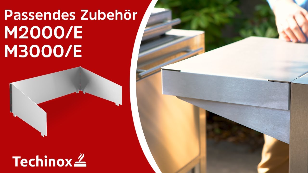 Teppinox M2000/E und M3000/E | Umfangreiches Zubehör für Ihren Luxusgrill | Techinox