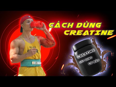 Video: 3 cách để uống Creatine