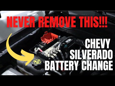 CHEVY SILVERADO/GMC SIERRA BATTERY CHANGE (2014-2018) – INSTALLATION/REMOVAL – BEST O'REILLY BATTERY