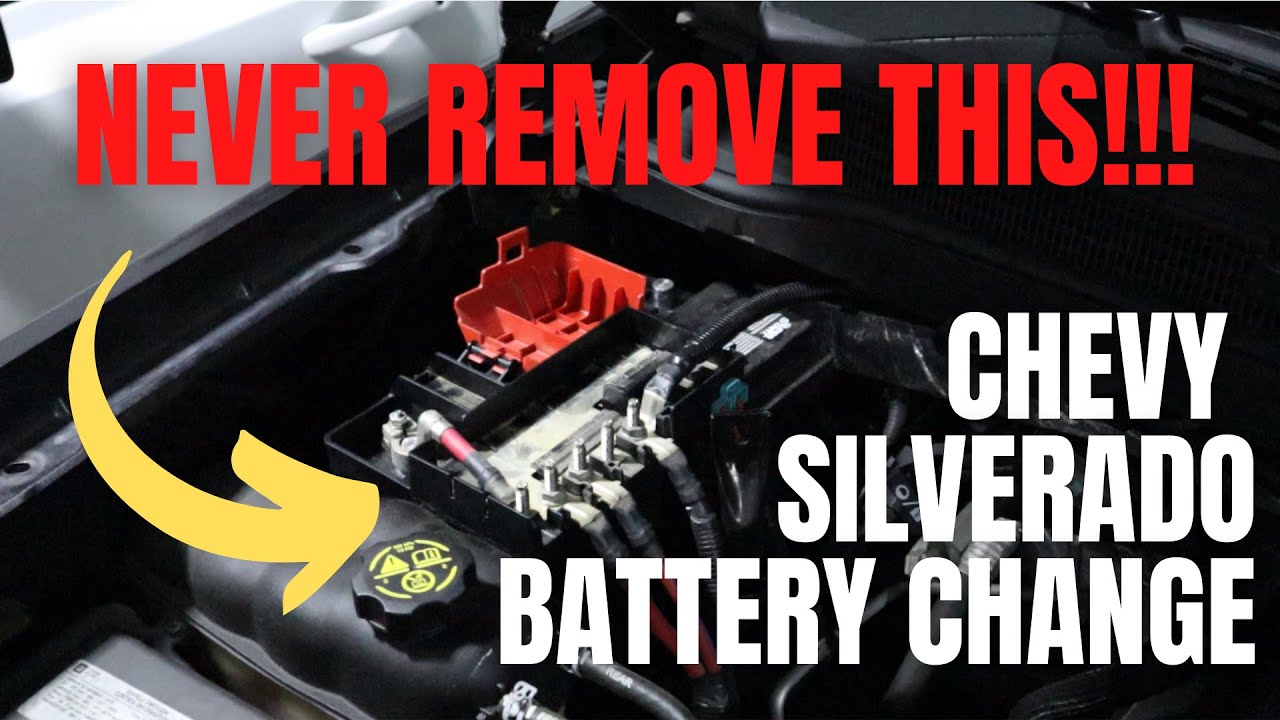30+ Chevrolet Silverado Battery Replacement Background