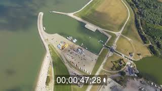 Hooksieler Binnentief in Wangerland im Bundesland Niedersachsen, Deutschland