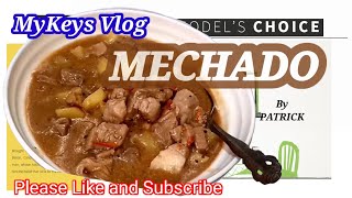 MECHADO BY PATRICK @MyKeysVlog CATCH THE COOK MADALI LANG PALANG LUTUIN