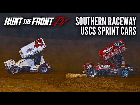 Feature Highlights | Saturday Night USCS Sprint Cars at Southern Raceway