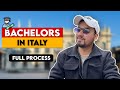 BACHELORS IN ITALY 2023 ! FULL PROCESS