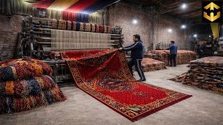 How Amazing Red Carpets Are Made in Factory | Mass Production Process