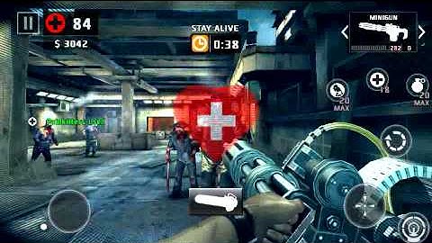 MiniGun MK9 Dead Trigger 2 Gameplay