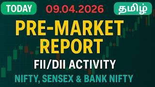 Nifty Bank Nifty &amp; Sensex Prediction for Tomorrow (09.04.2026) in Tamil
