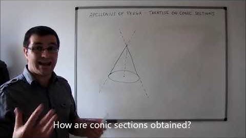 Apollonius of Perga : Treatise on Conic Sections - Part 1 - Introduction
