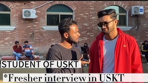 Fresher interview with funny meems #uskt  #meems