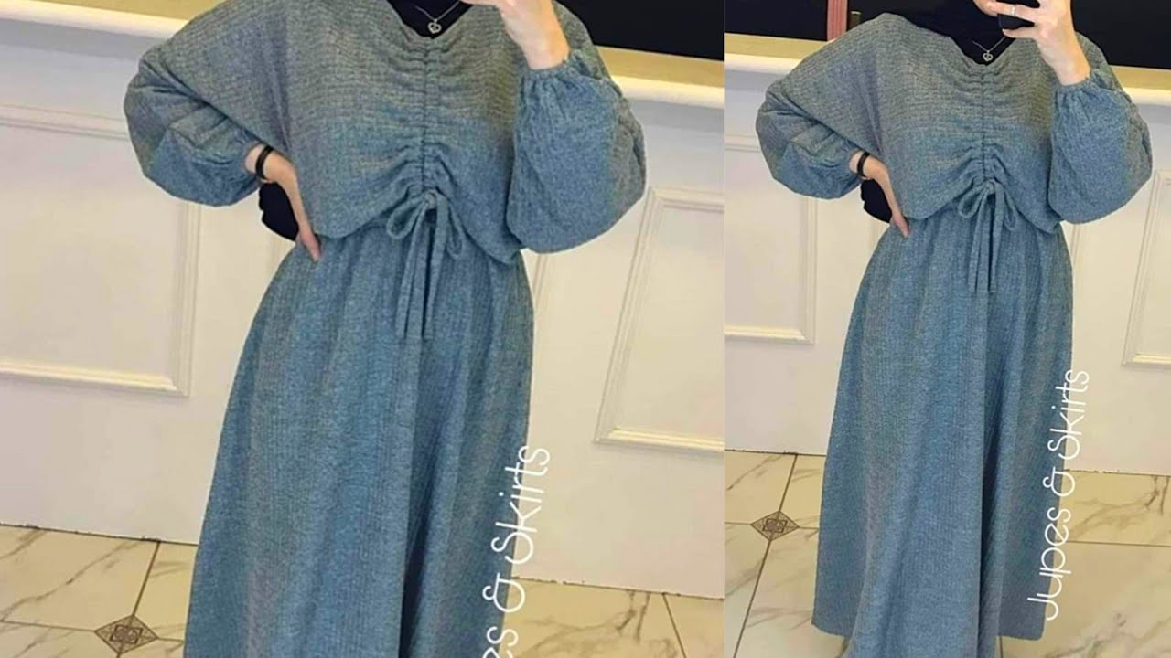 الفستان الا محير البنات  مش هتصدقى بيتفصل اذاى❓❓❓❓