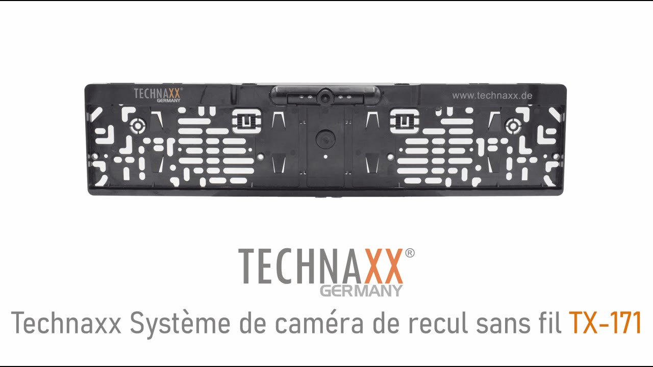 Technaxx Système de caméra de recul sans fil TX-171 (French) - YouTube