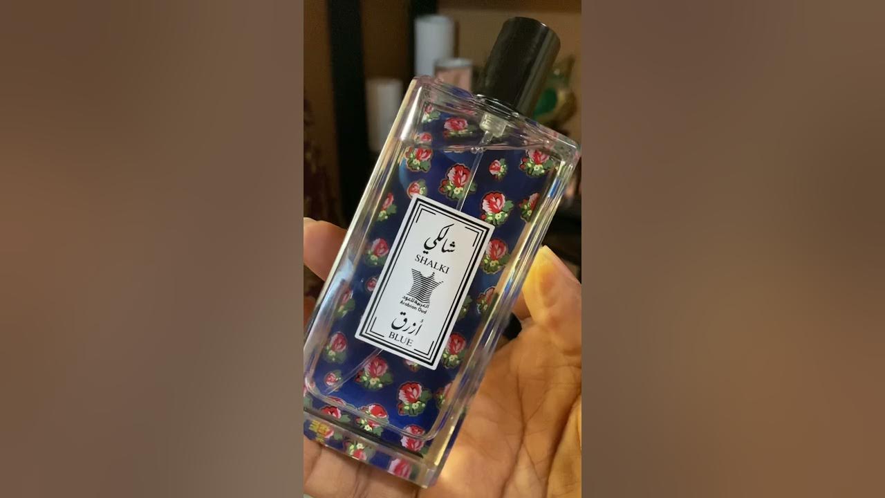 عطر شالكي الازرق Shalki blue من العربية للعود - YouTube