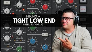 MIXING A TIGHT LOW END (Need To Watch)