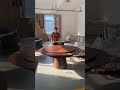 extendable dining table /dining room save space🤩🤩 4 to 10 seats .Table à manger extensible couleur