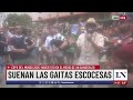 Robertito reporta en vivo el banderazo de hinchas escoceses en Miami previo a su duelo contra Brasil