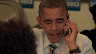 President Obama on Election Day 2012: Make Phone Calls and Round Up Some Votes