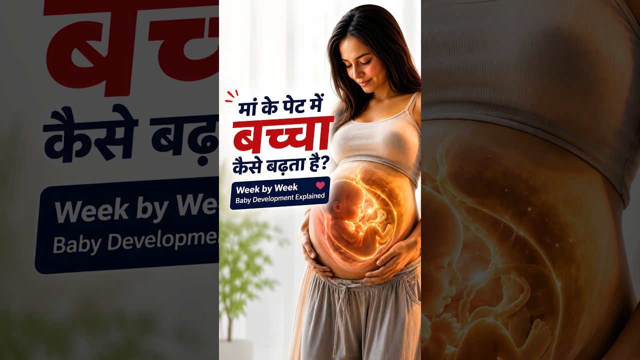 Maa Ke Pet Me Baccha Kaise Banta Hai? | Week by Week Baby Development Explained