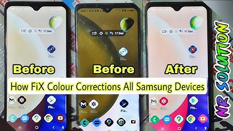 ALL Samsung Colour Setting Negative Color Setting FiX Colour Correction = Urdu/Hindi