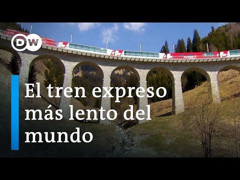 Video: ¿En tren en suiza?