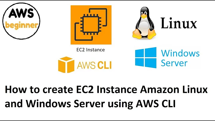 🔴 How to create EC2 Instance Amazon Linux and Windows Server using AWS CLI