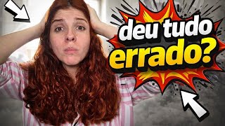 Deu tudo errado!?