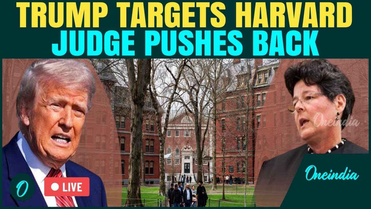 LIVE: Harvard Defeats Trump in Court Over Foreign Student Ban — Judge ...