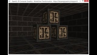 Famous OpenGL, 3D level and camera moving Profile