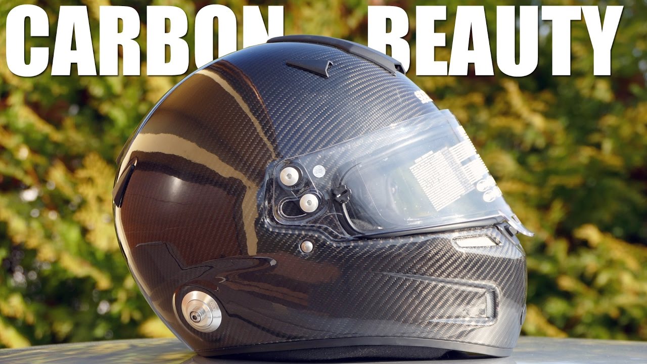 Sparco SKY RF-7W helmet is a carbon beauty - YouTube