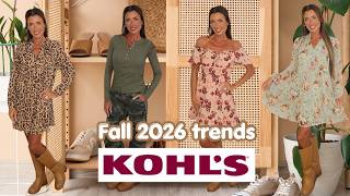 Fall 2026 forecasting the trends ft Kohls AUTUMN FASHION TRENDS 2026 kohls