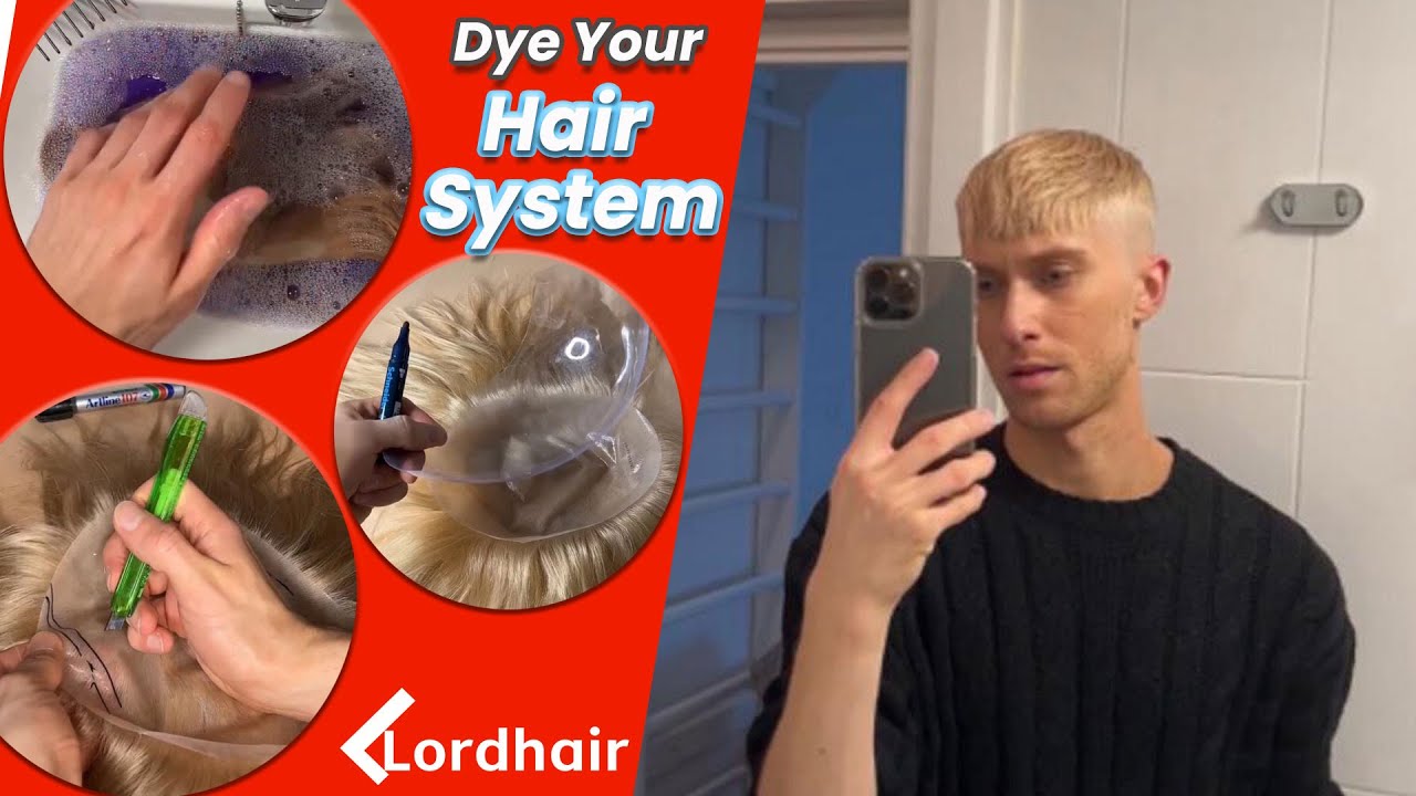 Fancy a New Hair Color? Why Not? Lordhair Men‘s Hairpieces YouTube