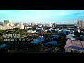 Aerial view of multimedia university mmu melaka campus malaysia