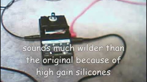 DIY Fuzz Factory clone recycled Arion