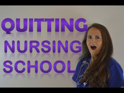 Wanting To Quit Nursing School | Dropping Out Of Nursing School