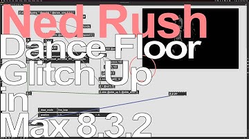 Max Tutorial - Glitching 3D Animations in Jitter = Ned Rush