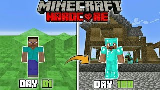 I Survived 100 Days in Slime only World in Minecraft hardcore ( Hindi Gameplay )