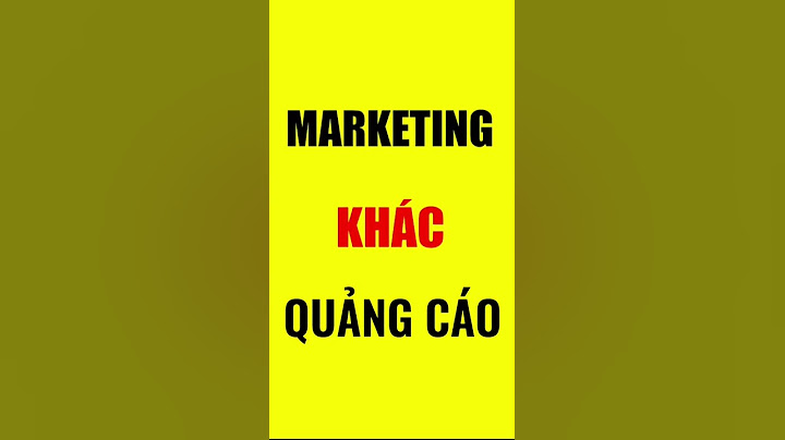 So sánh marketing và quản trị marketing