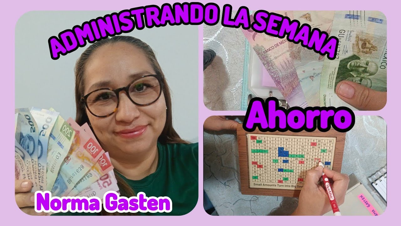 ✅ ADMINISTRACION ECONOMICA DE LA SEMANA. Relleno de sobres. Ahorro #normagasten 