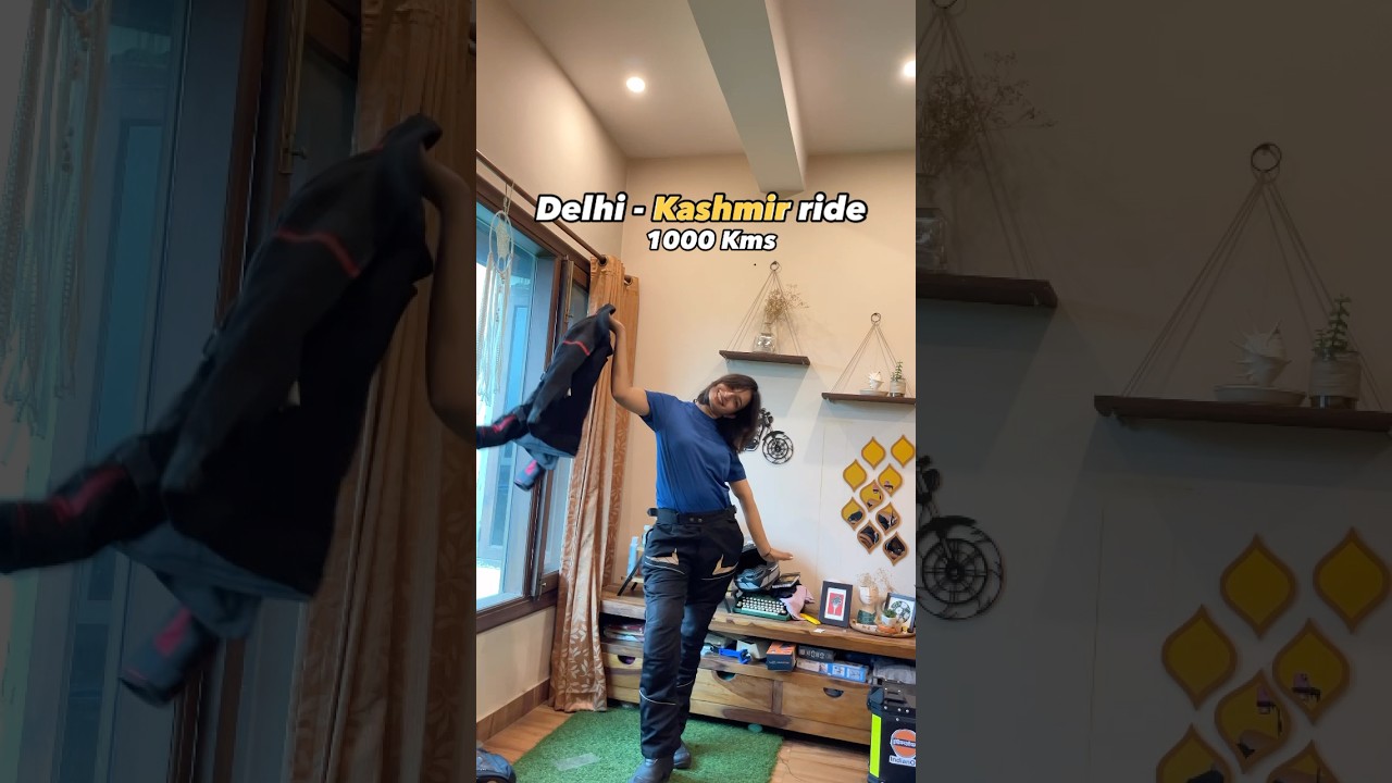 Delhi - Kashmir Ride🏔️♥️ 