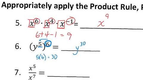 P.2 Exponents and Scientific Notation Hw 01