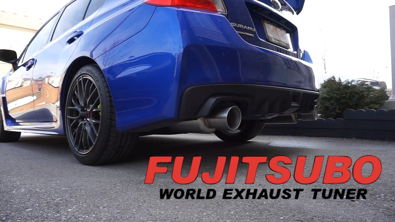 Fujitsubo Authorize S on WRX STI - Part 2 - SOUND CHECK! Stock Vs