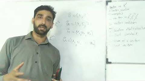 Leaner Algebra in Urdu/hindi /Vectors/Scaler/vector & Scaler Multiplication/Dot product/Norm/lec