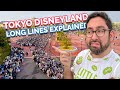 The truth about the long lines into tokyo disneyland