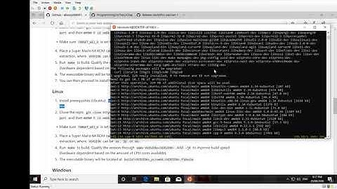 Compiling Super Mario 64 Port for WiiU using Windows Subsystem Linux