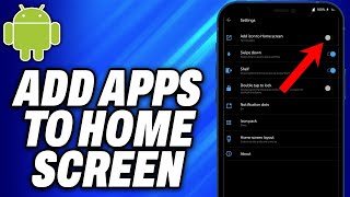 How To Add Apps To Home Screen On Android -Easy Fix screenshot 4