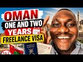 Oman One Year and Two Years Freelance Visa