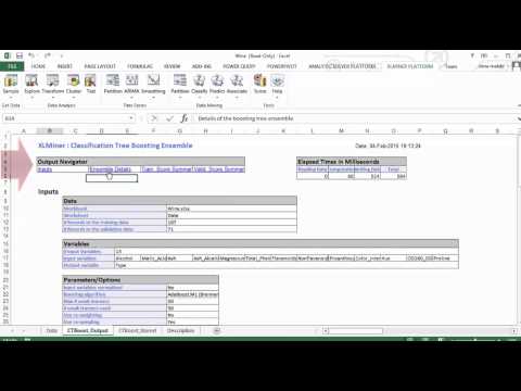Ensemble Methods in XLMiner Overview