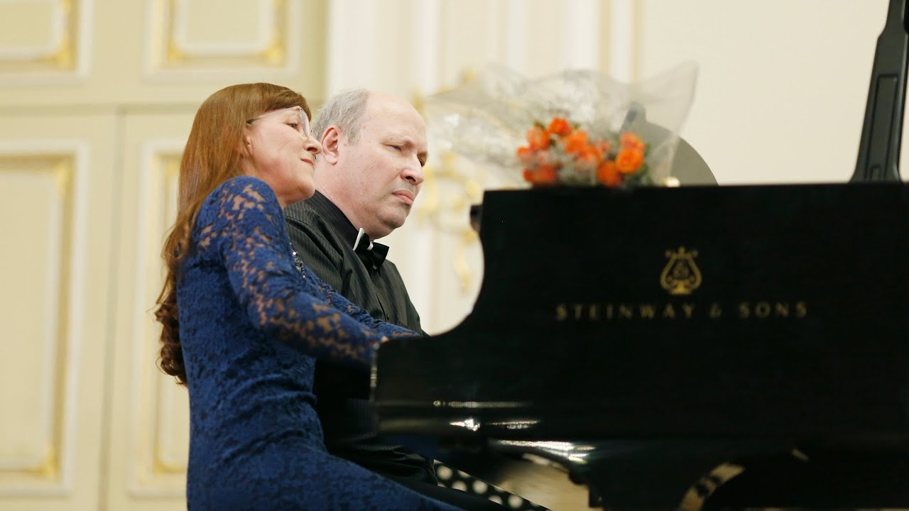 С. Рахманинов Баркарола op.11 - Эльвира Полонская & Анатолий Полонский