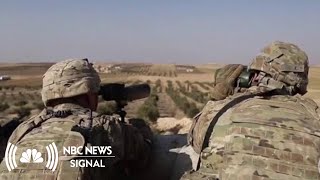 President Donald Trump Defends Decision To Withdraw From Syria | NBC News Signal